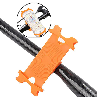 Bicycle Phone Mount with Silicone Navigation Holder
