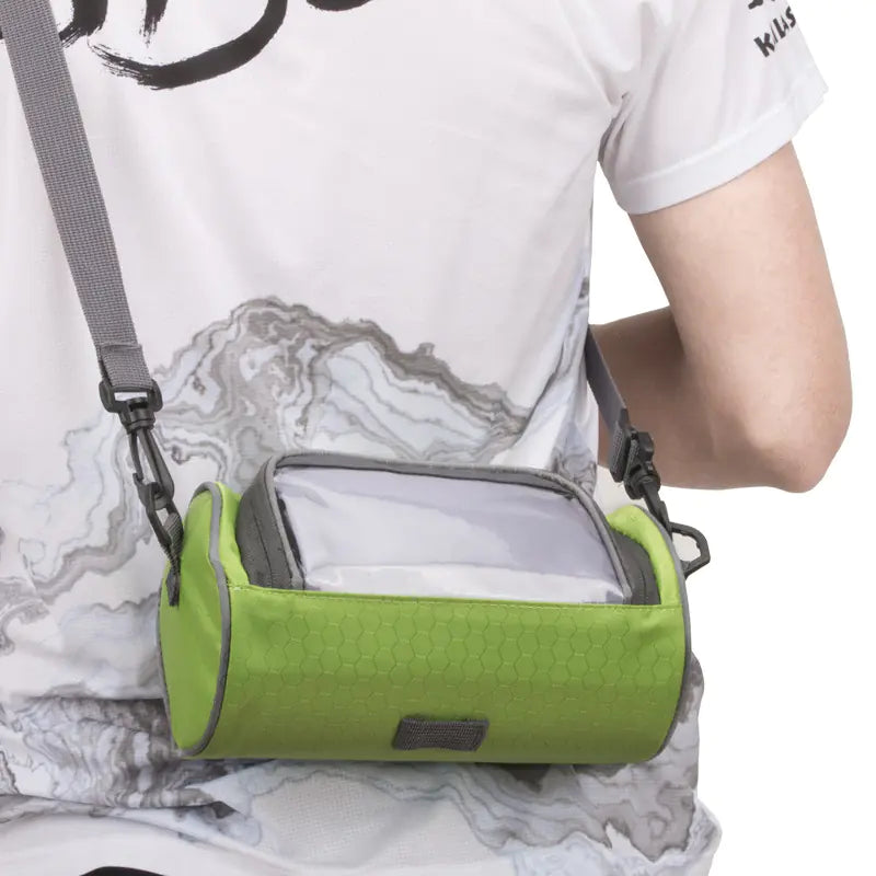 Bicycle Front Bag with Phone Holder for Handlebars