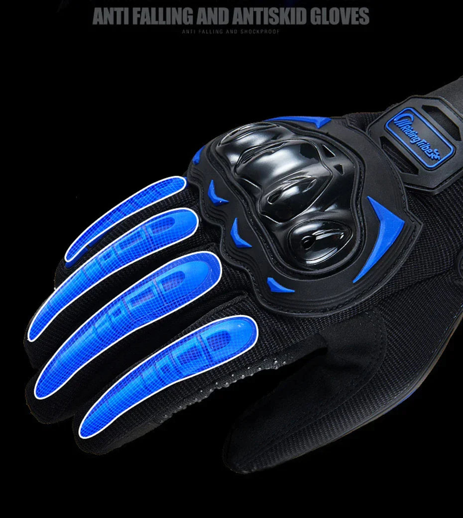 Racing Motorcycle Motorbike Motocross Riding Dirt Bike Full Finger Sports Gloves