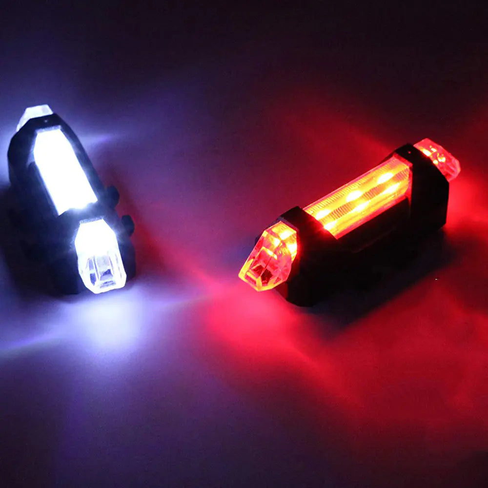 Bicycle LED Tail Light and Bicycle Light