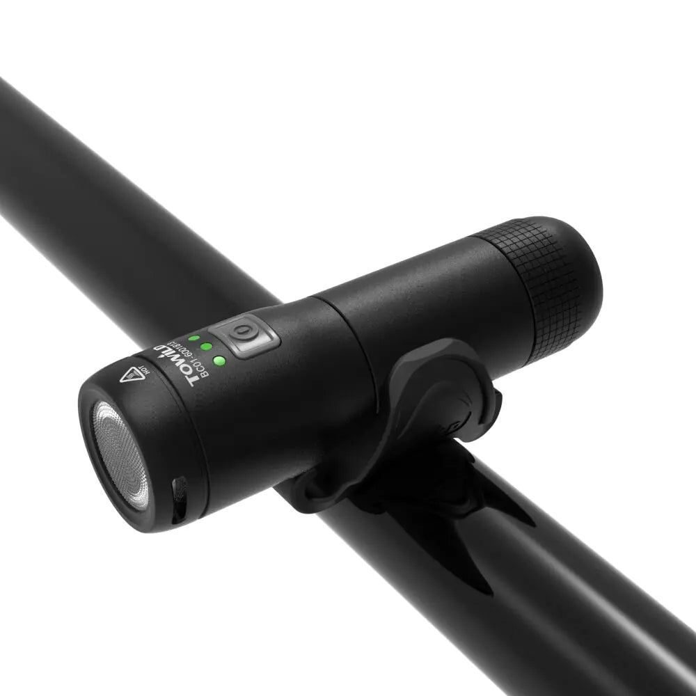 Rechargeable Front Bicycle Handlebar LCD Light