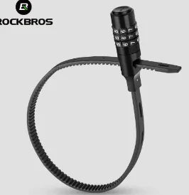 ROCKBROS 3-Digit Password Bicycle Lock (One Piece)