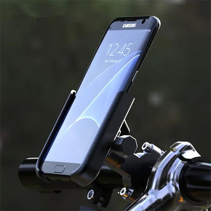 Bicycle and Motorcycle Phone Holder - Aluminum Alloy
