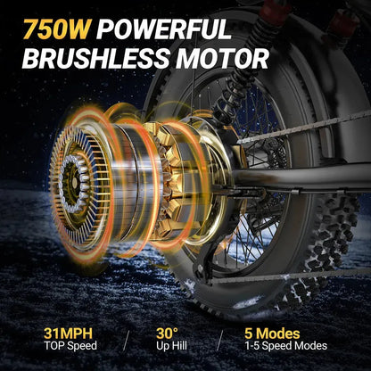 Rower elektryczny AOVO PRO AP20