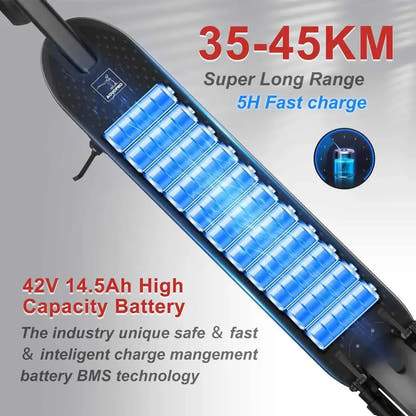 AOVOPRO ESMAX Electric Scooter Foldable with Suspension and App up to 35 Km/h