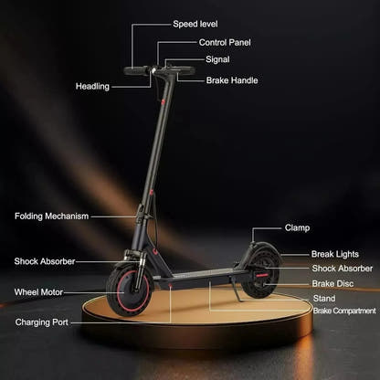 LADPED LP10 Electric Scooter Foldable with App and Suspension up to 35 Km/h