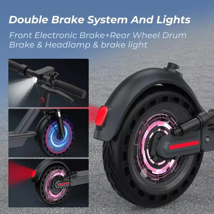 LADPED LP10 Electric Scooter Foldable with App and Suspension up to 35 Km/h