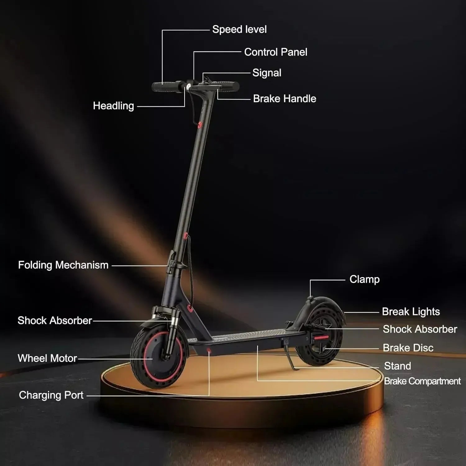 AOVOPRO TMAX 500W Electric Scooter