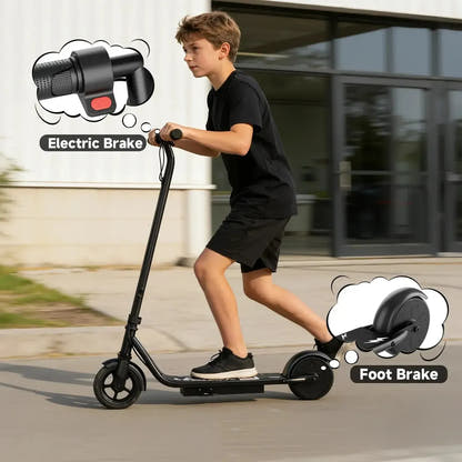 LADPED LP65 Kids Electric Scooter Foldable Lightweight Safe Ride up to 15 Km/h