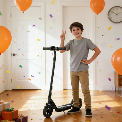 LADPED LP65 Kids Electric Scooter Foldable Lightweight Safe Ride up to 15 Km/h