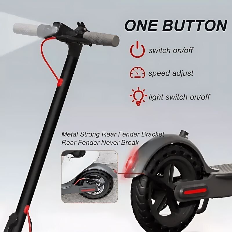 AOVO Tuya Folding Electric Scooter – 25 km/h Speed, 30 km Range, Smart App, Portable & Lightweight for Easy Urban Commuting and Daily Travel