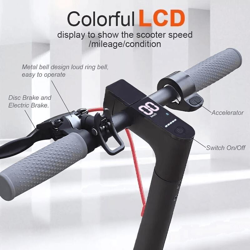 AOVO Tuya Folding Electric Scooter – 25 km/h Speed, 30 km Range, Smart App, Portable & Lightweight for Easy Urban Commuting and Daily Travel