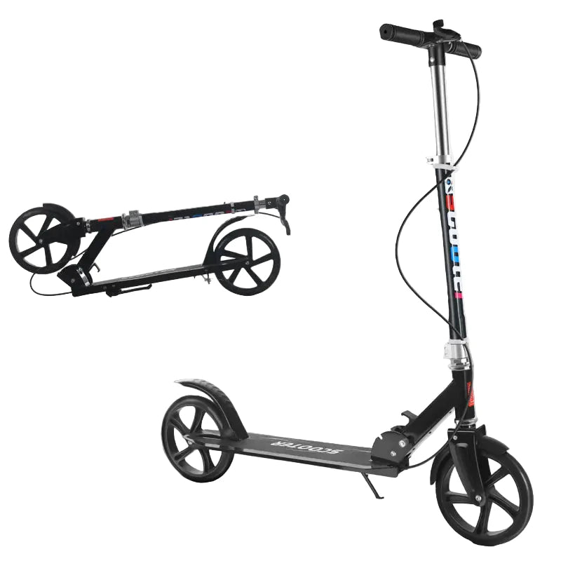 Adult and Youth Folding Scooter with Hand Brake