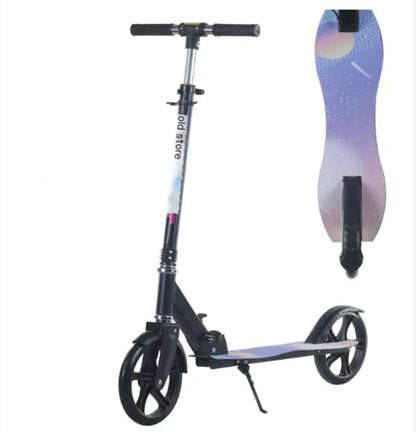 Adult and Youth Folding Scooter with Hand Brake