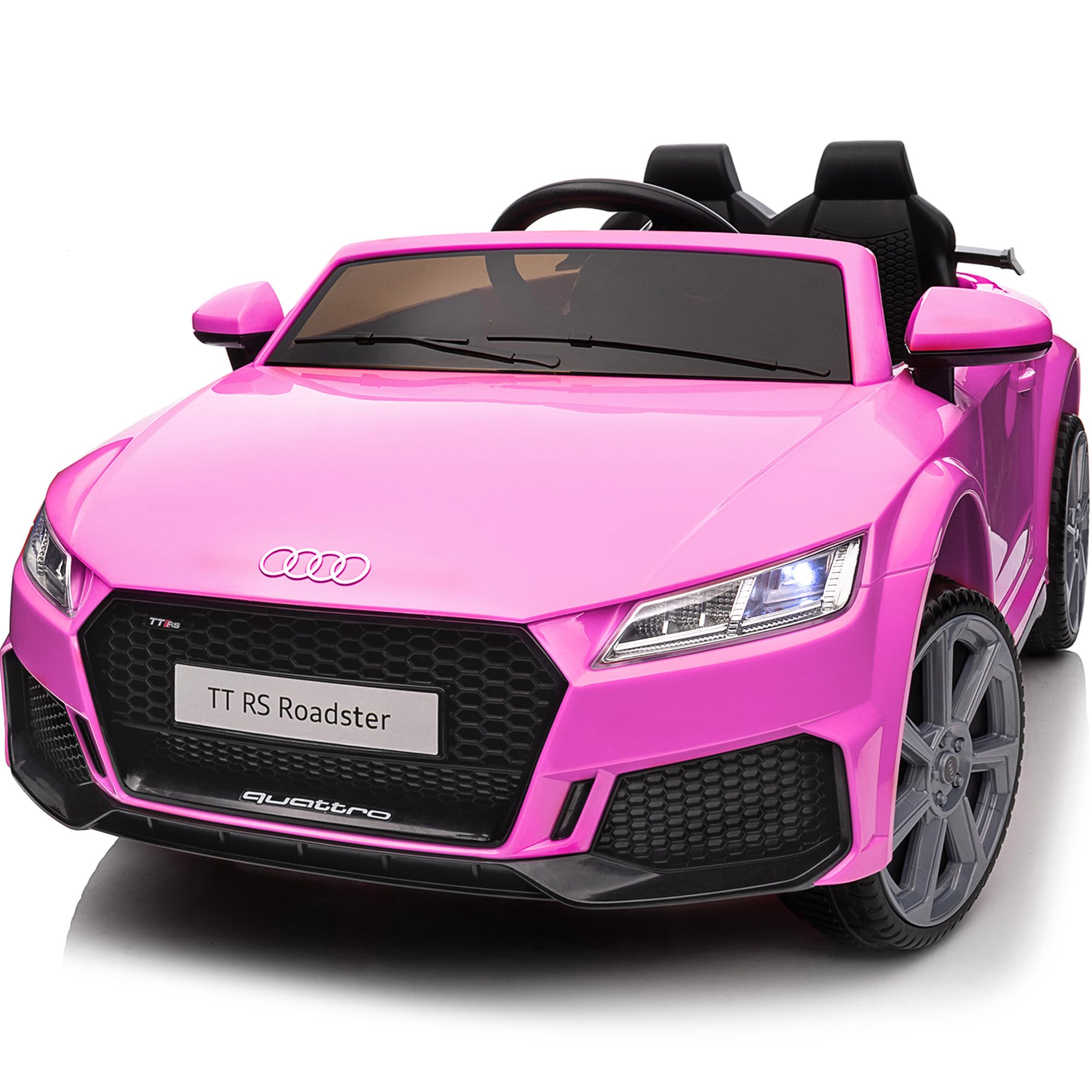 Audi TT RS Kids Ride On Car 6V – Remote Control, Music, USB & LED Lights