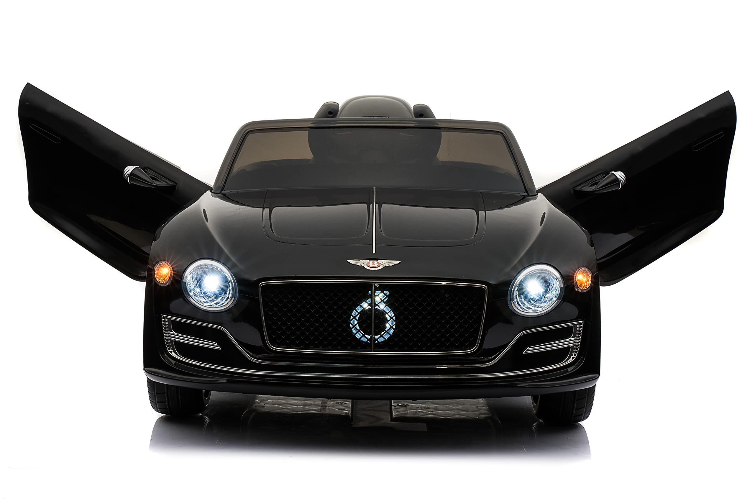 Bentley EXP12 Kids Ride On Car 12V – Remote Control, Lights & Music (Black)