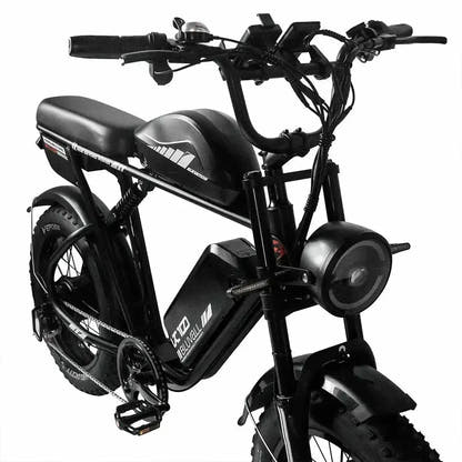 Bluvall K10 Trail Electric Bike Fat Tyre Long Range Dual Battery up to 56 Km/h