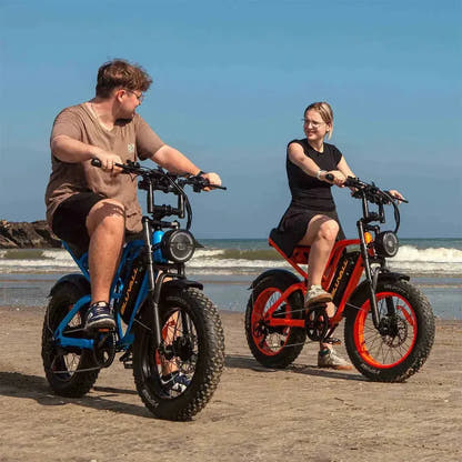 Bluvall SU8 Electric Bike Fat Tyre Long Range Dual Suspension up to 56 Km/h