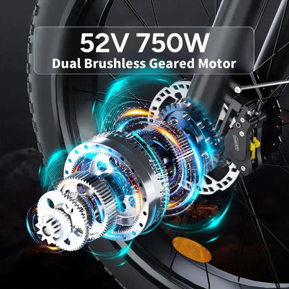 Bluvall V1 Fat Tyre Electric Bike