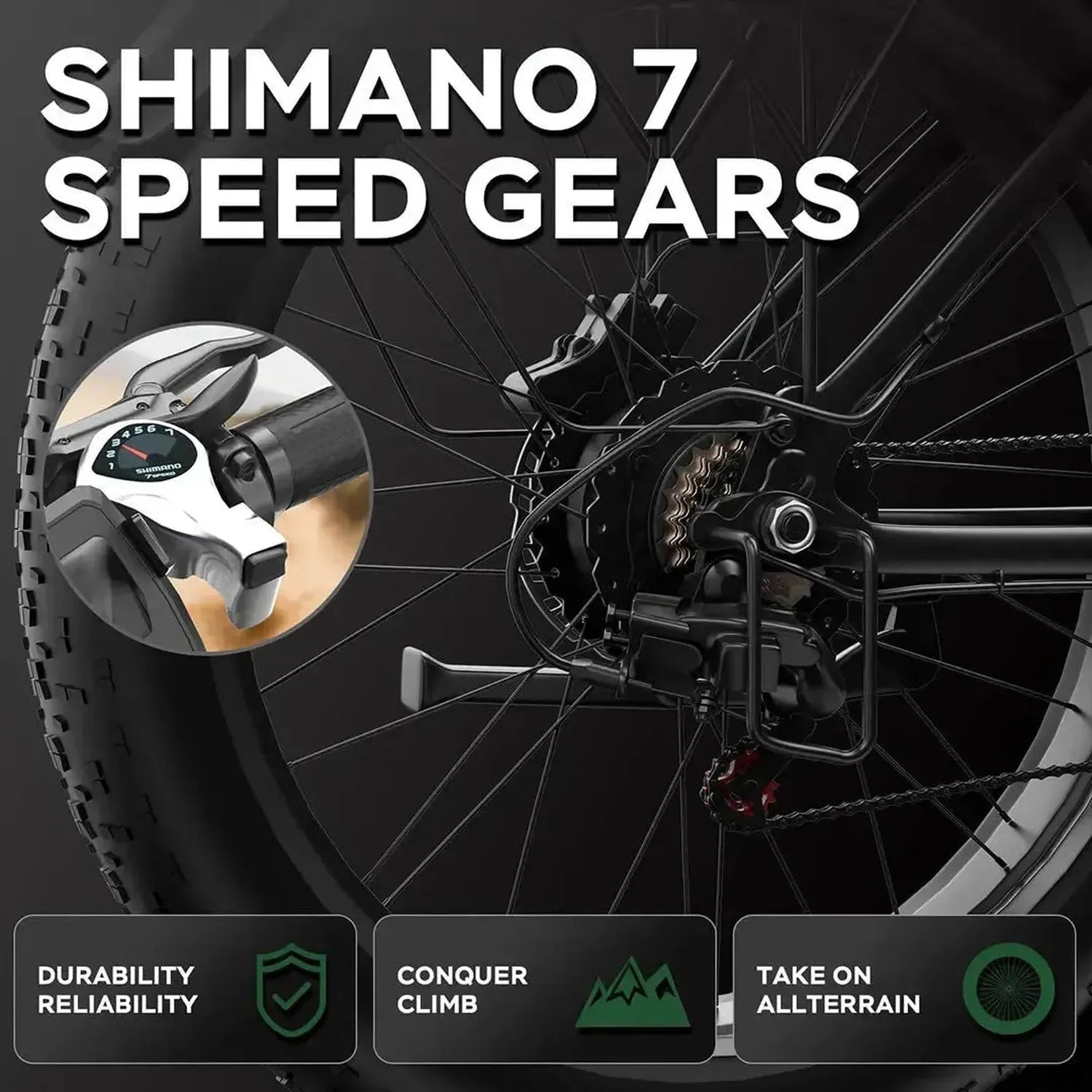 Bluvall V1 Electric Bike Fat Tyre Long Range Full Suspension up to 56 Km/h
