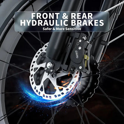 Bluvall V1 Fat Tyre Electric Bike