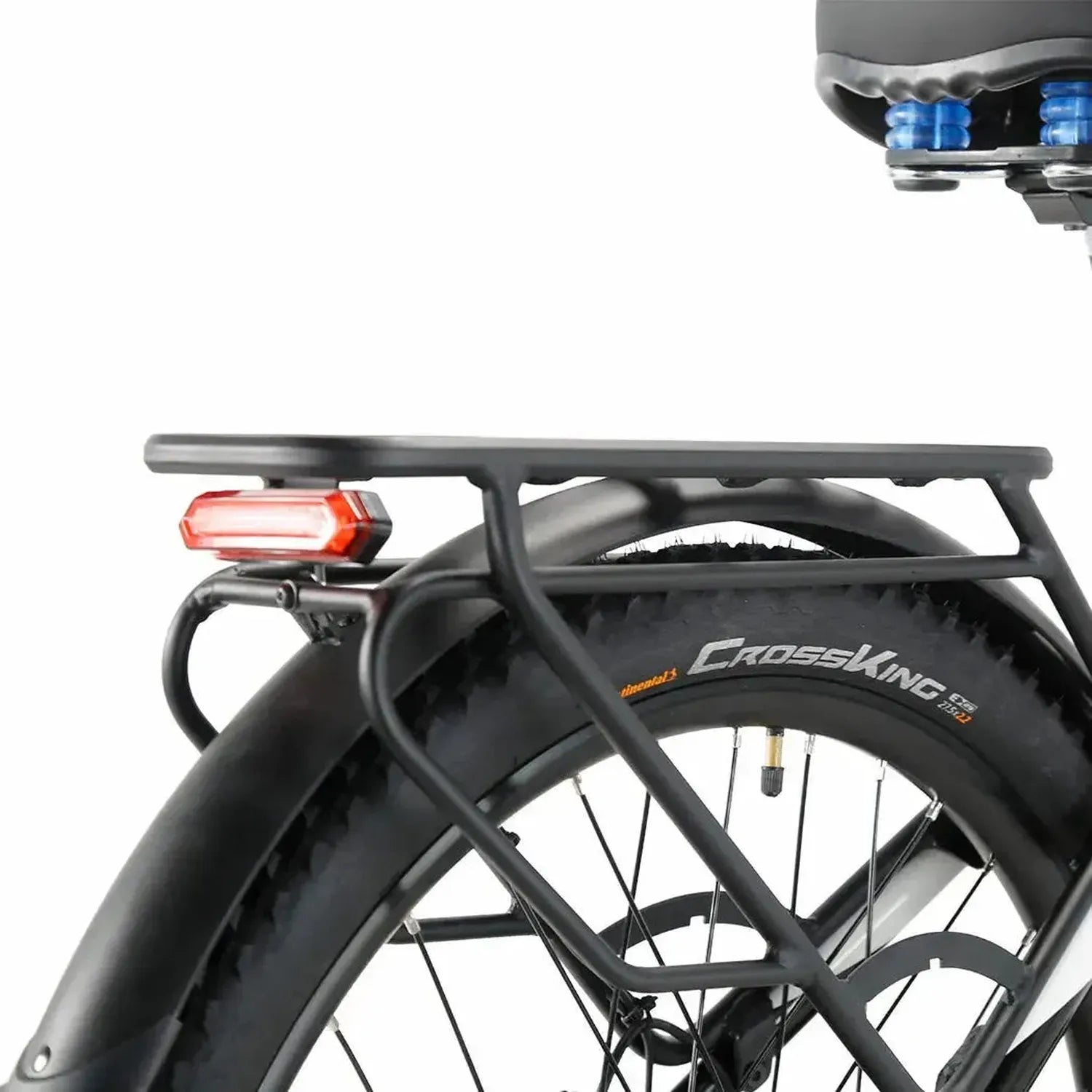 CYSUM Panda Step Through Electric Bike with Rack and Removable Battery up to 25 Km/h