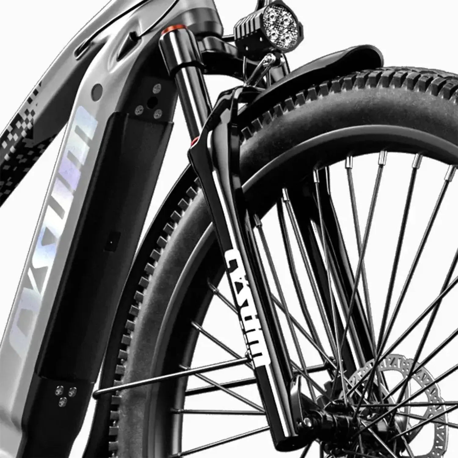 CYSUM Speedy Step Through Electric Bike with Rear Rack up to 42 Km/h