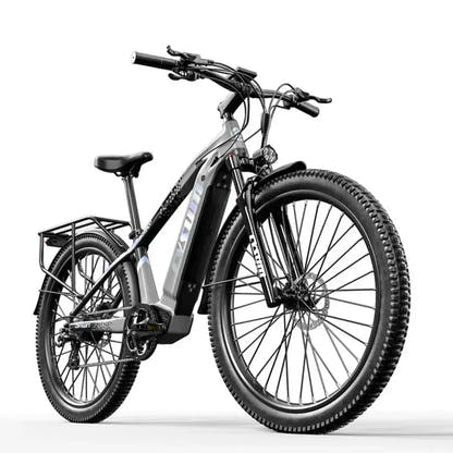 CYSUM Speedy Step Through Electric Bike with Rear Rack up to 42 Km/h