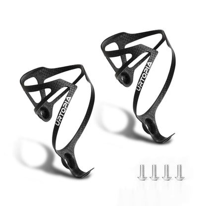 Carbon Fiber Bike Bottle Holder 2 Pack – Ultra-Light Water Bottle Cage