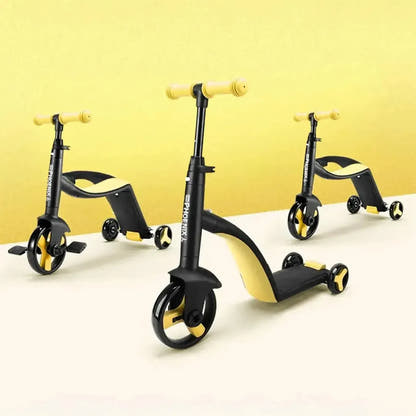 Children’s 3 in 1 Scooter Balance Bike Ride On for Ages 2 to 6