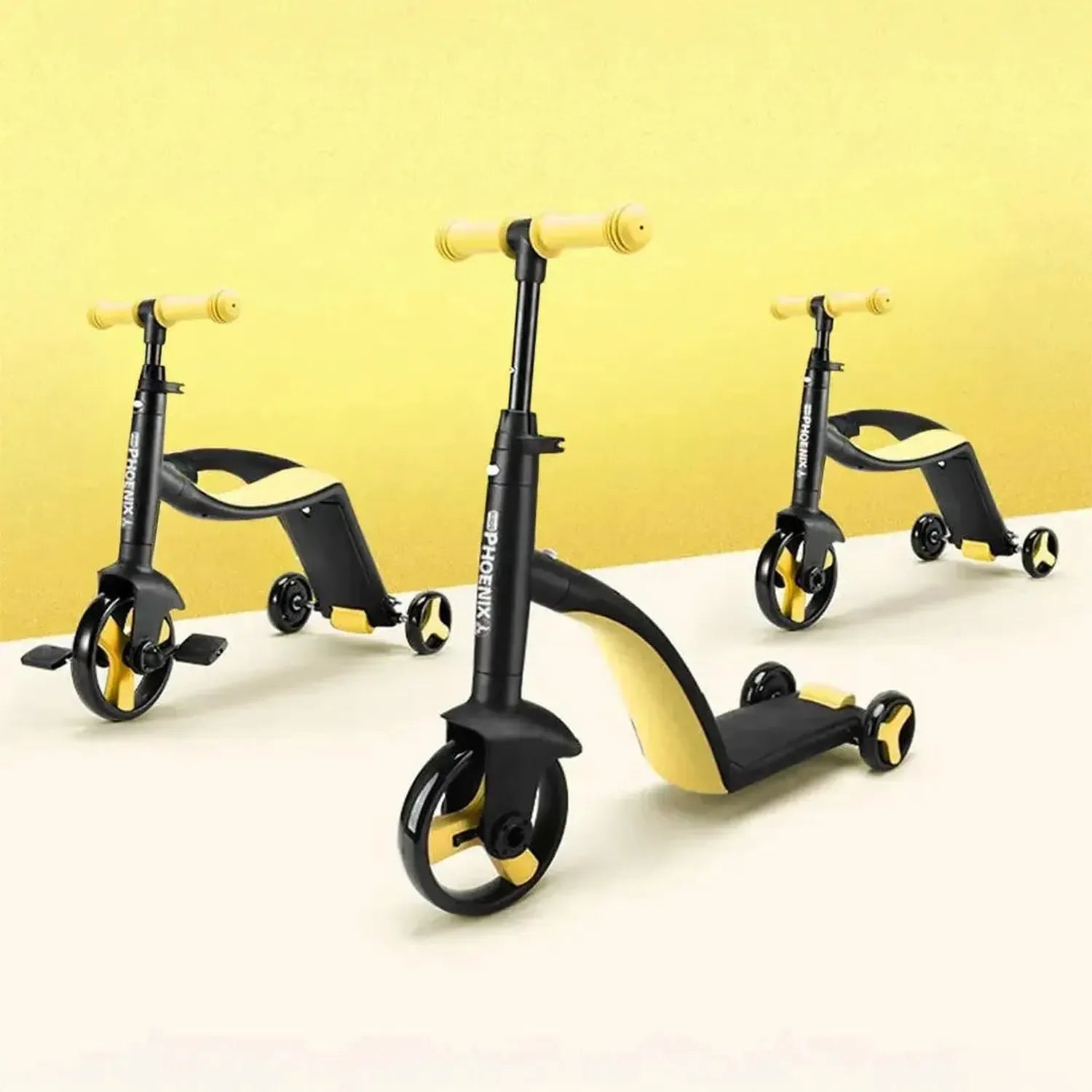 Children’s 3 in 1 Scooter Balance Bike Ride On for Ages 2 to 6