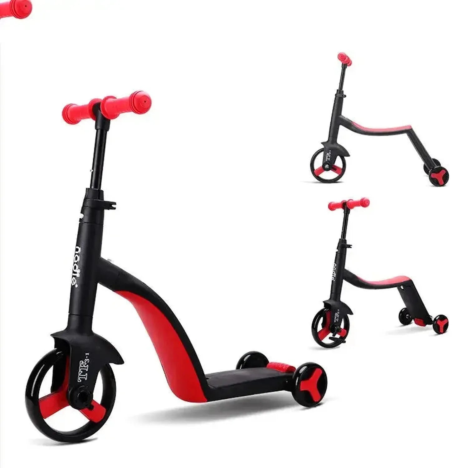 Children’s 3 in 1 Scooter Balance Bike Ride On for Ages 2 to 6