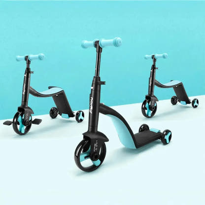 Children’s 3 in 1 Scooter Balance Bike Ride On for Ages 2 to 6