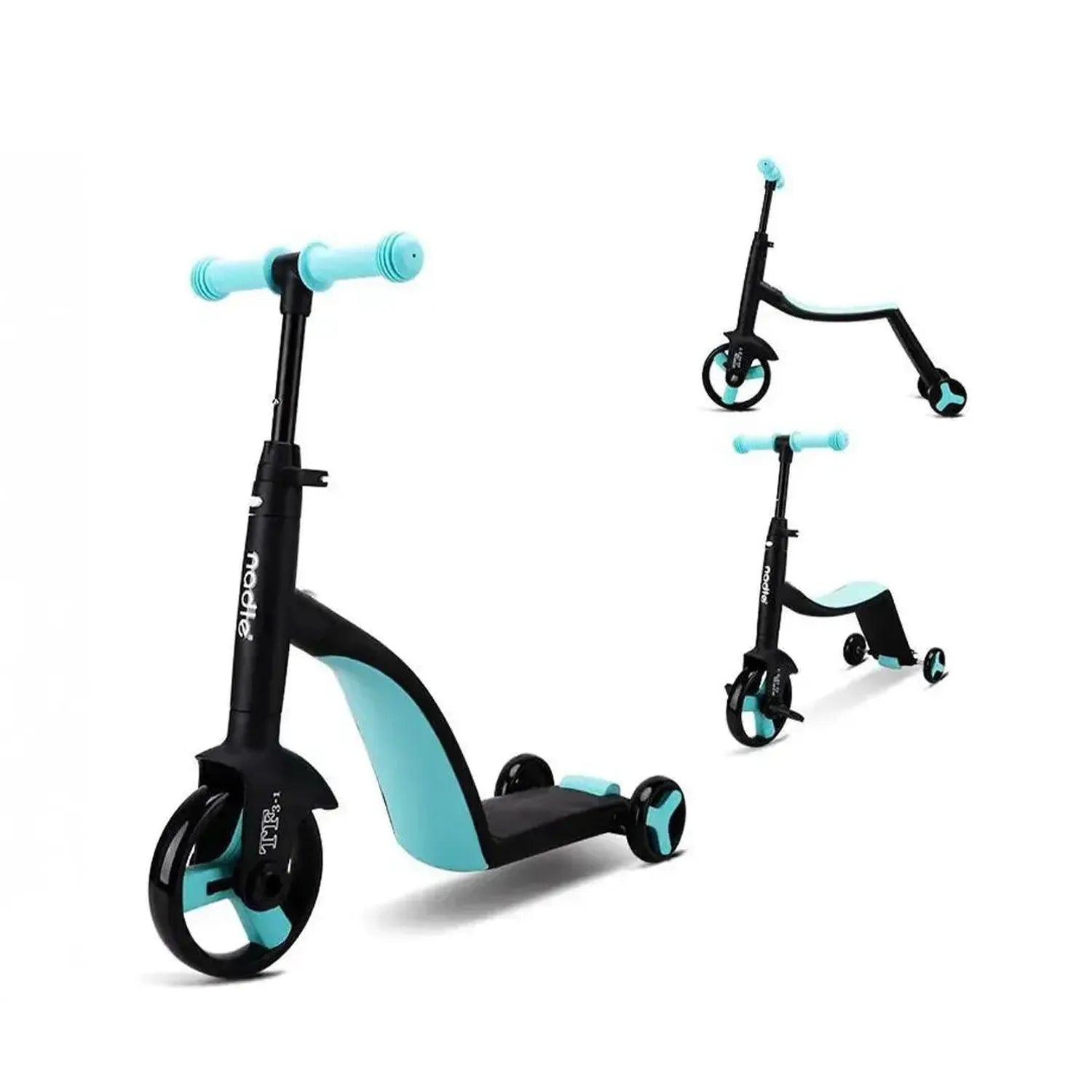 Children’s 3 in 1 Scooter Balance Bike Ride On for Ages 2 to 6