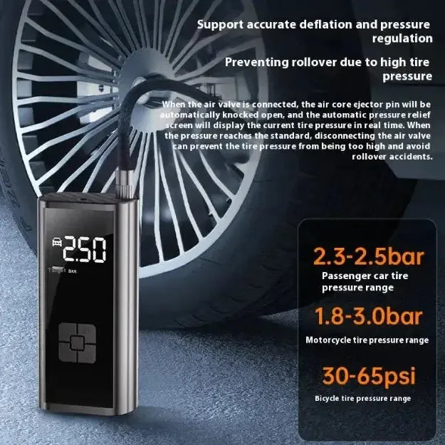 Compact Electric Air Pump – Fast & Portable Inflation