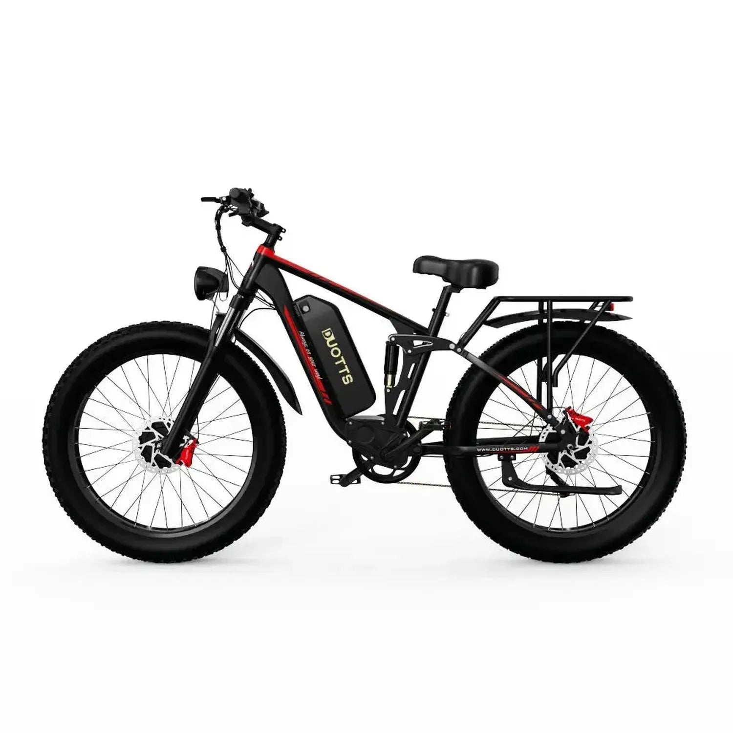 DUOTTS S26 Electric Bike Fat Tyre Full Suspension with Bluetooth Display up to 60 Km/h