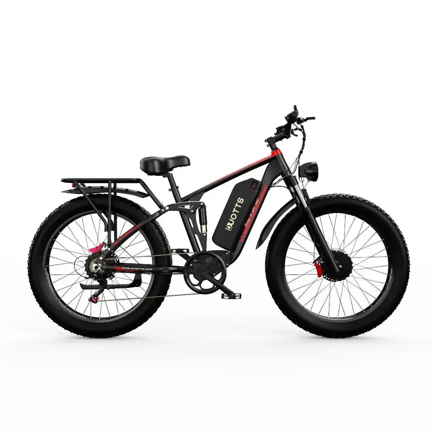 DUOTTS S26 Electric Bike Fat Tyre Full Suspension with Bluetooth Display up to 60 Km/h