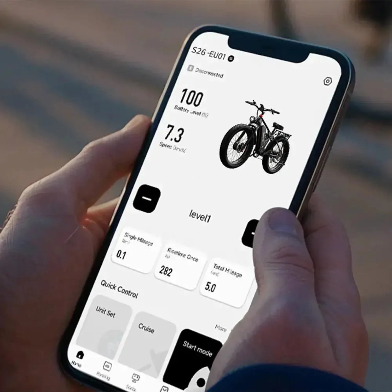 DUOTTS S26 Electric Bike Fat Tyre Full Suspension with Bluetooth Display up to 60 Km/h
