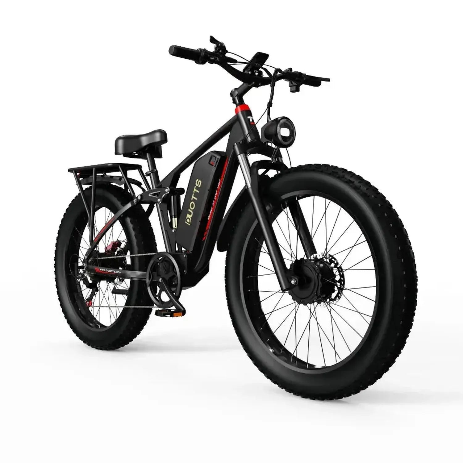 DUOTTS S26 Electric Bike Fat Tyre Full Suspension with Bluetooth Display up to 60 Km/h