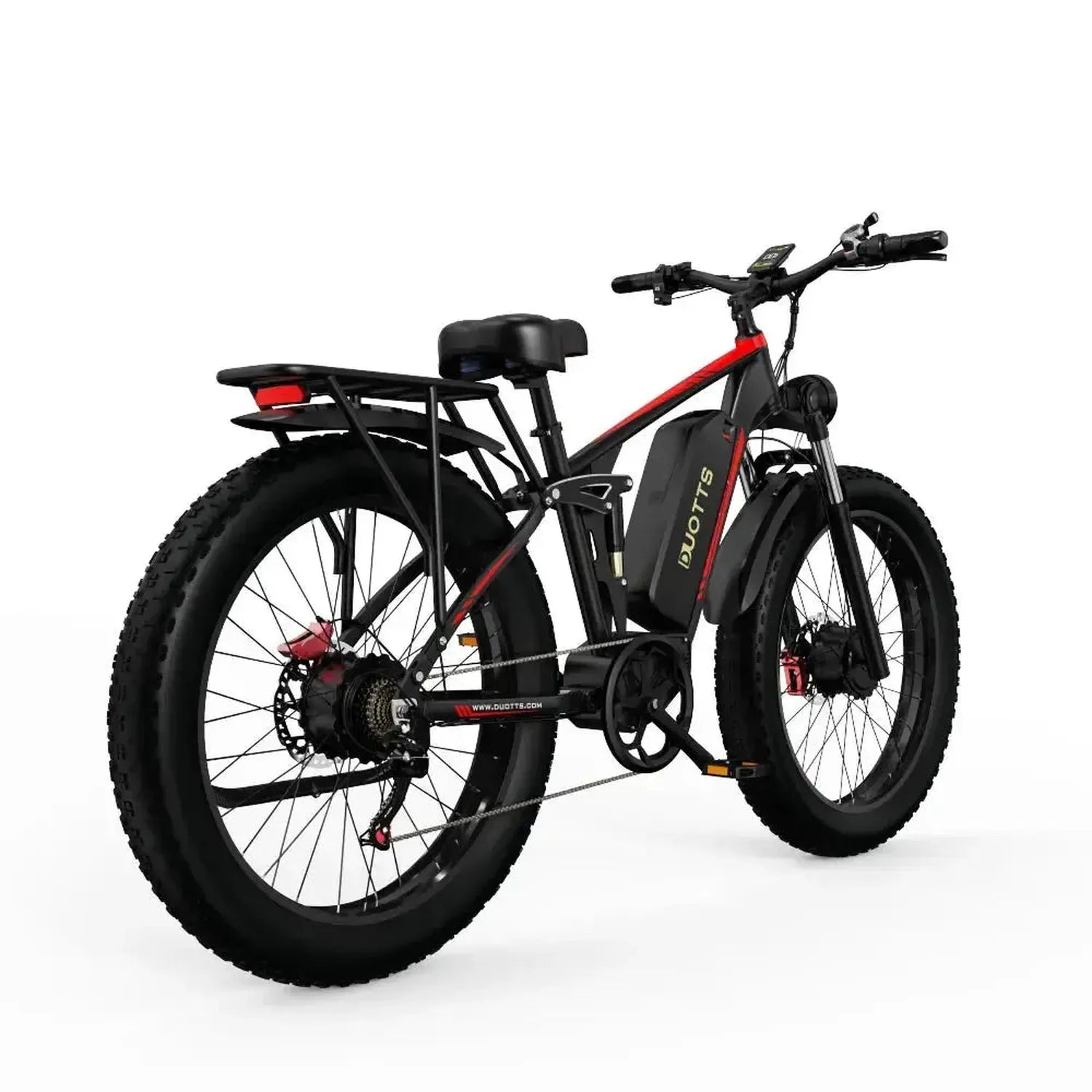 DUOTTS S26 Electric Bike Fat Tyre Full Suspension with Bluetooth Display up to 60 Km/h