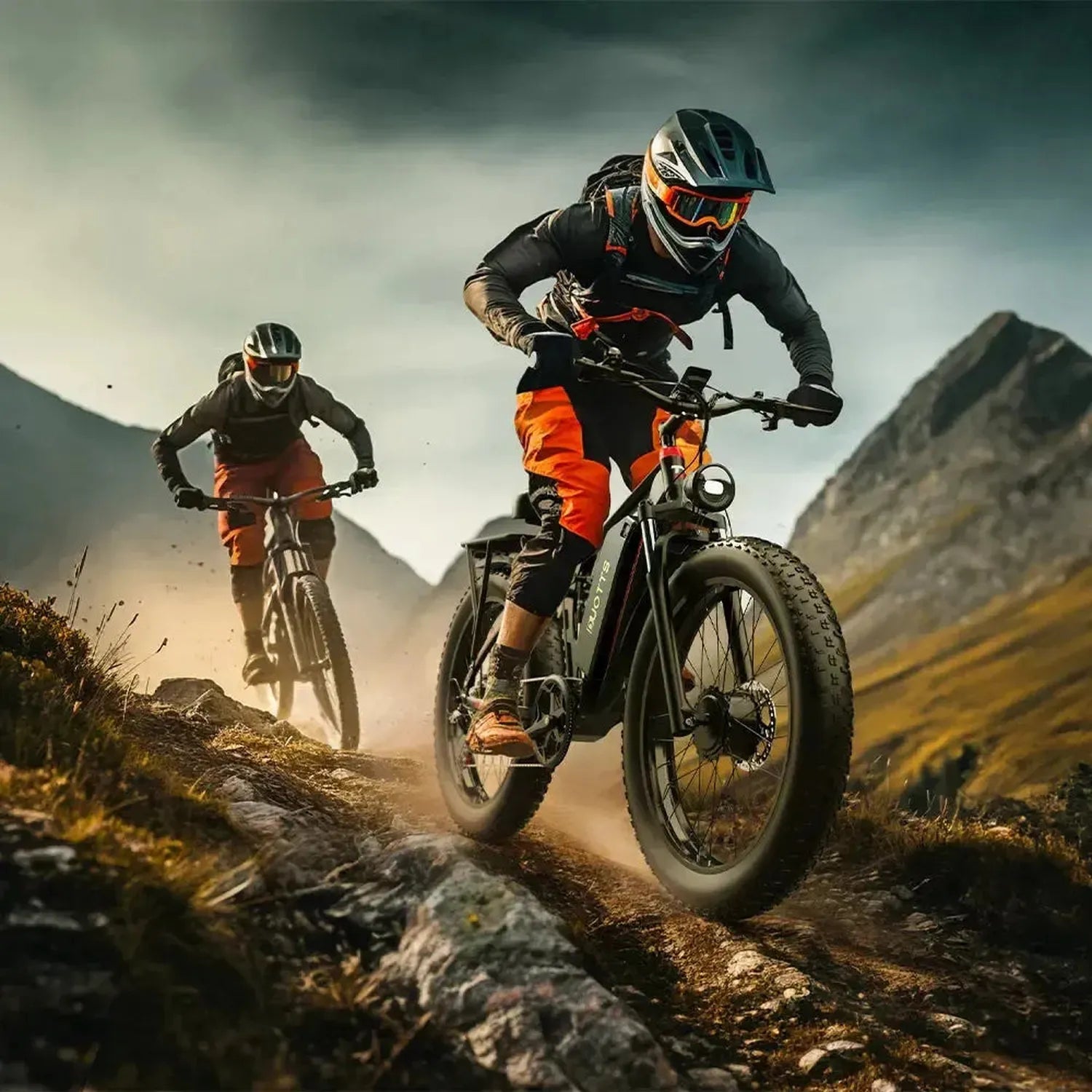 DUOTTS S26 Electric Bike Fat Tyre Full Suspension with Bluetooth Display up to 60 Km/h