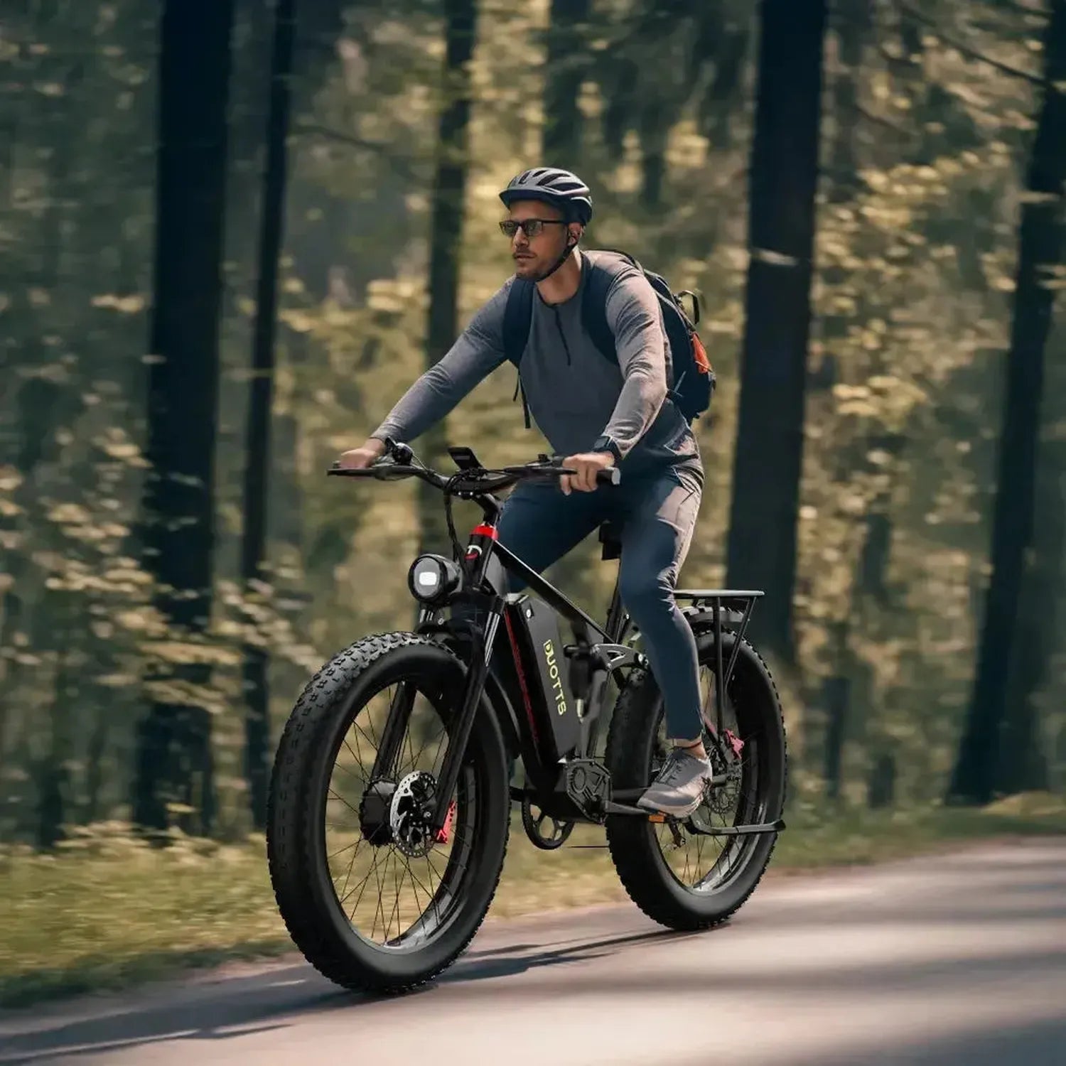 DUOTTS S26 Electric Bike Fat Tyre Full Suspension with Bluetooth Display up to 60 Km/h