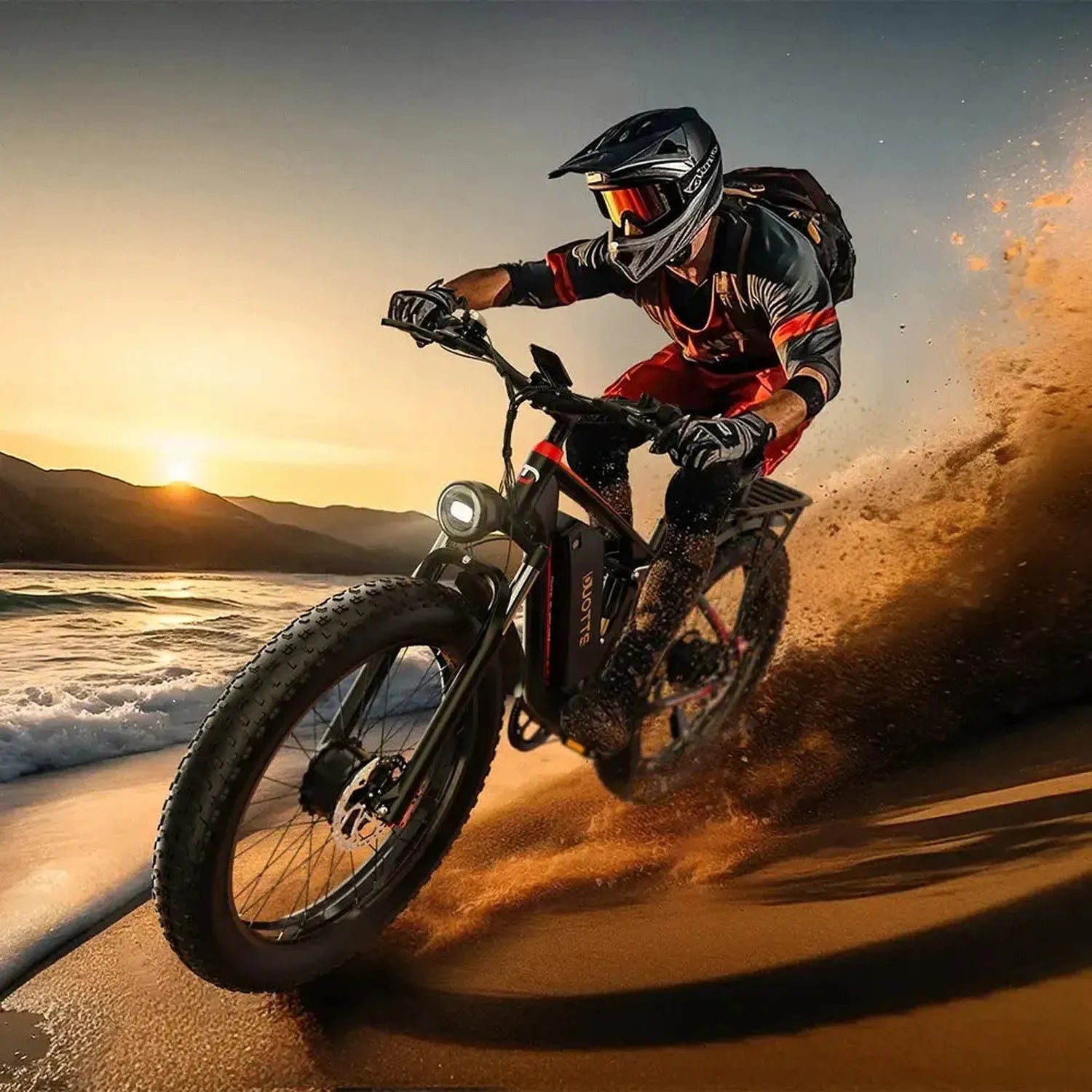 DUOTTS S26 Electric Bike Fat Tyre Full Suspension with Bluetooth Display up to 60 Km/h