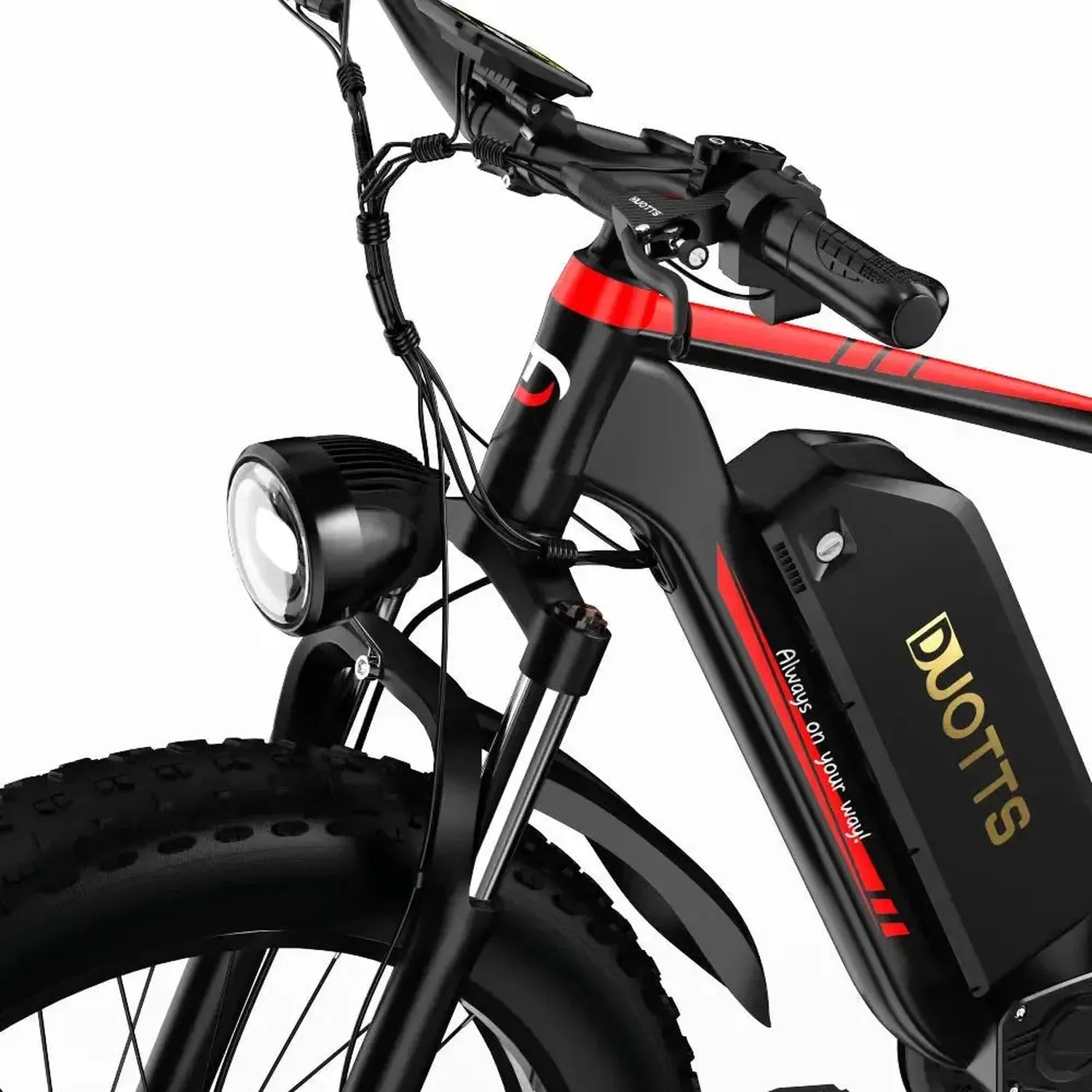 DUOTTS S26 Electric Bike Fat Tyre Full Suspension with Bluetooth Display up to 60 Km/h