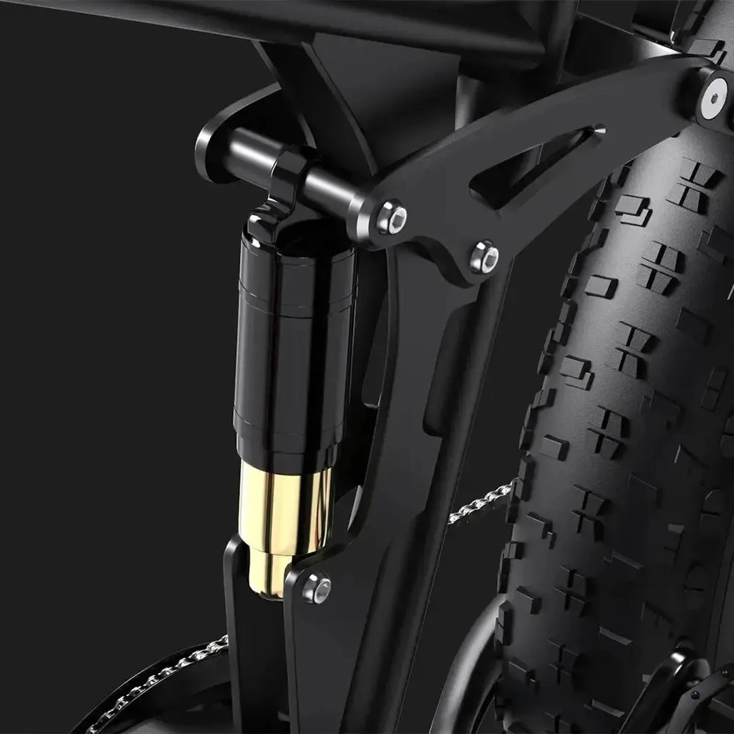 DUOTTS S26 Electric Bike Fat Tyre Full Suspension with Bluetooth Display up to 60 Km/h