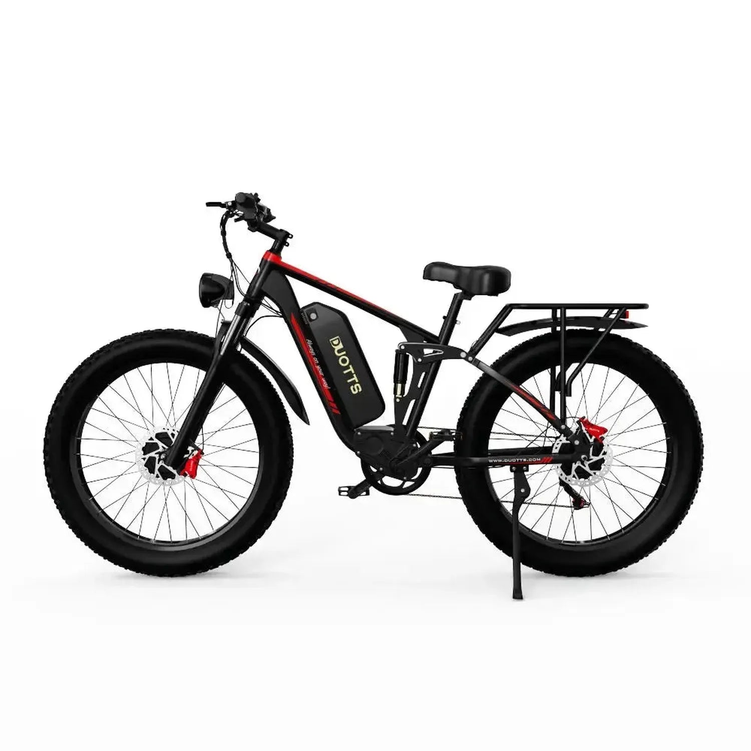 DUOTTS S26 Electric Bike Fat Tyre Full Suspension with Bluetooth Display up to 60 Km/h