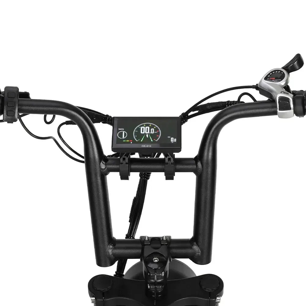 DriveTron DP2033 Dual‑Motor 2 × 1,000 W Fat‑Tire E‑Bike – 48 V 30 Ah Battery, Up to 150 km (90 mi) PAS Range, 50 km/h (31 mph) Top Speed, 20″×4.0″ Tires, Dual Hydraulic Disc Brakes