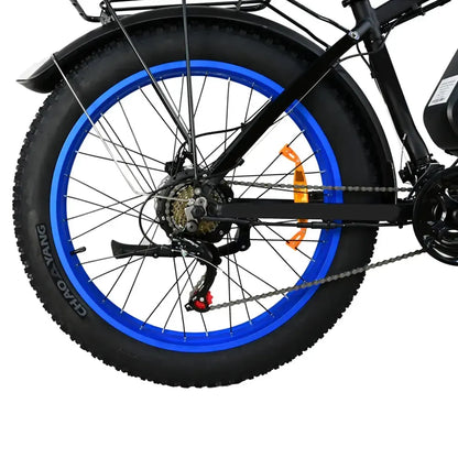 DriveTron DP2602 Electric Bike – Dual 1,000W Motors (2,000W Total), 48V 20Ah Battery, 26″ × 4.0″ Fat Tires, 55 km/h (34 mph) Top Speed, 85–90 km (53–56 mi) Range, Shimano 21-Speed, Hydraulic Disc Brakes