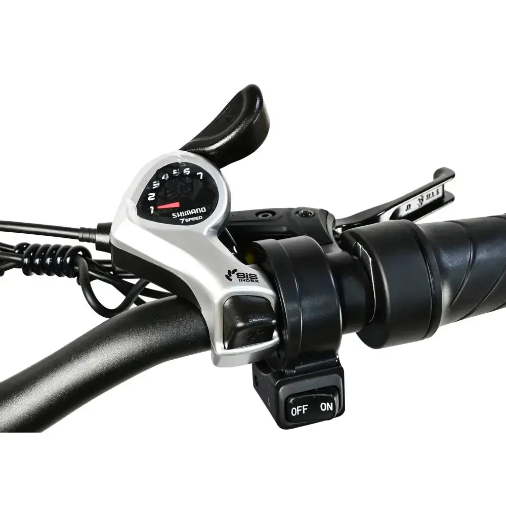 DriveTron DP2602 Electric Bike – Dual 1,000W Motors (2,000W Total), 48V 20Ah Battery, 26″ × 4.0″ Fat Tires, 55 km/h (34 mph) Top Speed, 85–90 km (53–56 mi) Range, Shimano 21-Speed, Hydraulic Disc Brakes