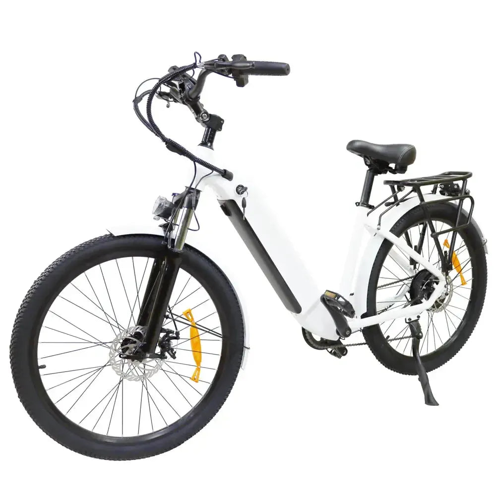 DriveTron DS2608 Electric Bike – 500 W Rear Hub Motor, 26″ × 2.1″ Tires, 48 V 12 Ah Battery, Up to 45 km (28 mi) Range, 35 km/h (22 mph) Top Speed, Shimano 7-Speed, Mechanical Disc Brakes, M5 LCD Display